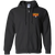 Baltimore Bays Full Zip Hoodie NASL Soccer Team color Black Baltimore Bays Full Zip Hoodie NASL Soccer Team color Black