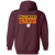 Baltimore Bays Full Zip Hoodie NASL Soccer Team color Maroon Baltimore Bays Full Zip Hoodie NASL Soccer Team color Maroon