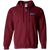 Baltimore Comets Full Zip Hoodie NASL Soccer Team color Maroon Baltimore Comets Full Zip Hoodie NASL Soccer Team color Maroon