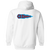 Baltimore Comets Full Zip Hoodie NASL Soccer Team color White Baltimore Comets Full Zip Hoodie NASL Soccer Team color White