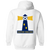 Boston Beacons Full Zip Hoodie NASL Soccer Team color White Boston Beacons Full Zip Hoodie NASL Soccer Team color White