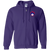 Boston Minutemen Full Zip Hoodie NASL Soccer Team color Purple Boston Minutemen Full Zip Hoodie NASL Soccer Team color Purple