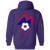 Boston Minutemen Full Zip Hoodie NASL Soccer Team color Purple Boston Minutemen Full Zip Hoodie NASL Soccer Team color Purple