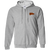Calgary Boomers Full Zip Hoodie NASL Soccer Team color Sport Grey Calgary Boomers Full Zip Hoodie NASL Soccer Team color Sport Grey