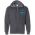 California Surf Full Zip Hoodie NASL Soccer Team color Dark Heather Grey California Surf Full Zip Hoodie NASL Soccer Team color Dark Heather Grey