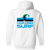 California Surf Full Zip Hoodie NASL Soccer Team color White California Surf Full Zip Hoodie NASL Soccer Team color White