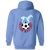 Chicago Mustangs Full Zip Hoodie NASL Soccer Team color Carolina Blue Chicago Mustangs Full Zip Hoodie NASL Soccer Team color Carolina Blue