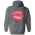 Chicago Spurs Full Zip Hoodie NASL Soccer Team color Dark Heather Grey Chicago Spurs Full Zip Hoodie NASL Soccer Team color Dark Heather Grey