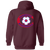 Connecticut Bicentennials Full Zip Hoodie NASL Soccer Team color Maroon