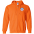 Edmonton Drillers Full Zip Hoodie NASL Soccer Team color Orange Edmonton Drillers Full Zip Hoodie NASL Soccer Team color Orange