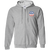 Edmonton Drillers Full Zip Hoodie NASL Soccer Team color Sport Grey Edmonton Drillers Full Zip Hoodie NASL Soccer Team color Sport Grey