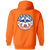 Edmonton Drillers Full Zip Hoodie NASL Soccer Team color Orange Edmonton Drillers Full Zip Hoodie NASL Soccer Team color Orange