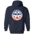 Edmonton Drillers Full Zip Hoodie NASL Soccer Team color Navy Edmonton Drillers Full Zip Hoodie NASL Soccer Team color Navy