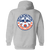 Edmonton Drillers Full Zip Hoodie NASL Soccer Team color Sport Grey Edmonton Drillers Full Zip Hoodie NASL Soccer Team color Sport Grey