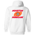 Houston Hurricane Full Zip Hoodie NASL Soccer Team color White Houston Hurricane Full Zip Hoodie NASL Soccer Team color White