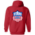 Houston Stars Full Zip Hoodie NASL Soccer Team color Red Houston Stars Full Zip Hoodie NASL Soccer Team color Red