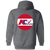 Kansas City Spurs Full Zip Hoodie NASL Soccer Team color Dark Heather Grey Kansas City Spurs Full Zip Hoodie NASL Soccer Team color Dark Heather Grey