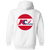 Kansas City Spurs Full Zip Hoodie NASL Soccer Team color White Kansas City Spurs Full Zip Hoodie NASL Soccer Team color White