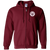 Los Angeles Wolves Full Zip Hoodie NASL Soccer Team color Maroon Los Angeles Wolves Full Zip Hoodie NASL Soccer Team color Maroon