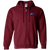 Montreal Manic Full Zip Hoodie NASL Soccer Team color Maroon Montreal Manic Full Zip Hoodie NASL Soccer Team color Maroon