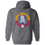 New England Tea Men Full Zip Hoodie NASL Soccer Team color Dark Heather Grey New England Tea Men Full Zip Hoodie NASL Soccer Team color Dark Heather Grey
