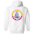 New England Tea Men Full Zip Hoodie NASL Soccer Team color White New England Tea Men Full Zip Hoodie NASL Soccer Team color White