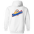 Oakland Stompers Full Zip Hoodie NASL Soccer Team color White Oakland Stompers Full Zip Hoodie NASL Soccer Team color White