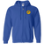 Rochester Lancers Full Zip Hoodie NASL Soccer Team color Royal Blue Rochester Lancers Full Zip Hoodie NASL Soccer Team color Royal Blue