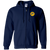 Rochester Lancers Full Zip Hoodie NASL Soccer Team color Navy Rochester Lancers Full Zip Hoodie NASL Soccer Team color Navy