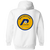 Rochester Lancers Full Zip Hoodie NASL Soccer Team color White Rochester Lancers Full Zip Hoodie NASL Soccer Team color White