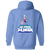 San Antonio Thunder Full Zip Hoodie NASL Soccer Team color Carolina Blue San Antonio Thunder Full Zip Hoodie NASL Soccer Team color Carolina Blue