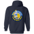 San Diego Sockers Full Zip Hoodie NASL Soccer Team color Navy San Diego Sockers Full Zip Hoodie NASL Soccer Team color Navy