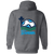 Seattle Sounders Full Zip Hoodie NASL Soccer Team color Dark Heather Grey Seattle Sounders Full Zip Hoodie NASL Soccer Team color Dark Heather Grey