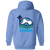 Seattle Sounders Full Zip Hoodie NASL Soccer Team color Carolina Blue Seattle Sounders Full Zip Hoodie NASL Soccer Team color Carolina Blue