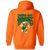 Tampa Bay Rowdies Full Zip Hoodie NASL Soccer Team color Orange Tampa Bay Rowdies Full Zip Hoodie NASL Soccer Team color Orange