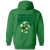 Tampa Bay Rowdies Full Zip Hoodie NASL Soccer Team color Irish Green Tampa Bay Rowdies Full Zip Hoodie NASL Soccer Team color Irish Green