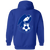 Toronto Falcons Full Zip Hoodie NASL Soccer Team color Royal Blue Toronto Falcons Full Zip Hoodie NASL Soccer Team color Royal Blue