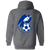 Toronto Falcons Full Zip Hoodie NASL Soccer Team color Dark Heather Grey Toronto Falcons Full Zip Hoodie NASL Soccer Team color Dark Heather Grey