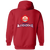 Toronto Metros-Croatia Full Zip Hoodie NASL Soccer Team color Red Toronto Metros-Croatia Full Zip Hoodie NASL Soccer Team color Red