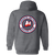 Toronto Metros Full Zip Hoodie NASL Soccer Team color Dark Heather Grey Toronto Metros Full Zip Hoodie NASL Soccer Team color Dark Heather Grey