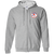Washington Diplomats Full Zip Hoodie NASL Soccer Team color Sport Grey Washington Diplomats Full Zip Hoodie NASL Soccer Team color Sport Grey