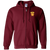 Baltimore Blast Full Zip Hoodie MISL Soccer Team color Maroon Baltimore Blast Full Zip Hoodie MISL Soccer Team color Maroon