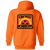 Chicago Horizons Full Zip Hoodie MISL Soccer Team color Orange Chicago Horizons Full Zip Hoodie MISL Soccer Team color Orange