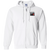 Chicago Riot Full Zip Hoodie MISL Soccer Team color White Chicago Riot Full Zip Hoodie MISL Soccer Team color White