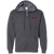 Las Vegas Americans Full Zip Hoodie MISL Soccer Team color Dark Heather Grey Las Vegas Americans Full Zip Hoodie MISL Soccer Team color Dark Heather Grey