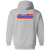 Las Vegas Americans Full Zip Hoodie MISL Soccer Team color Sport Grey Las Vegas Americans Full Zip Hoodie MISL Soccer Team color Sport Grey