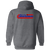 Las Vegas Americans Full Zip Hoodie MISL Soccer Team color Dark Heather Grey Las Vegas Americans Full Zip Hoodie MISL Soccer Team color Dark Heather Grey