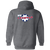 New York Arrows Full Zip Hoodie MISL Soccer Team color Dark Heather Grey New York Arrows Full Zip Hoodie MISL Soccer Team color Dark Heather Grey