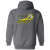 Pittsburgh Spirit Full Zip Hoodie MISL Soccer Team color Dark Heather Grey Pittsburgh Spirit Full Zip Hoodie MISL Soccer Team color Dark Heather Grey