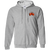 San Francisco Fog Full Zip Hoodie MISL Soccer Team color Sport Grey San Francisco Fog Full Zip Hoodie MISL Soccer Team color Sport Grey